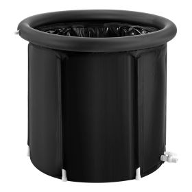 Ice Bath Tub, Cold Water Therapy Plunge Tub for Athletes, Portable Outdoor Ice Barrel Plunge Pool for Recovery