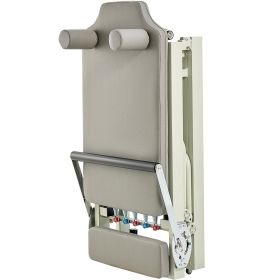 Foldable Pilates Reformer, Pilates Workout Machine for Home Gym Studio Use, Pilates Bed with Dual Resistance- Spring & Cord (Foldable or Not: Foldable-Entry-level Model)