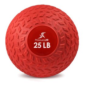 Tread Slam Ball (Option: 25 lb  Red)