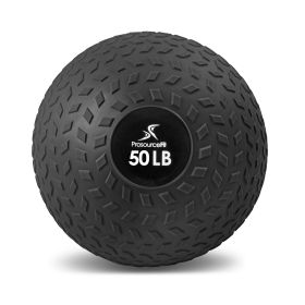 Tread Slam Ball (Option: 50 lb  Black)