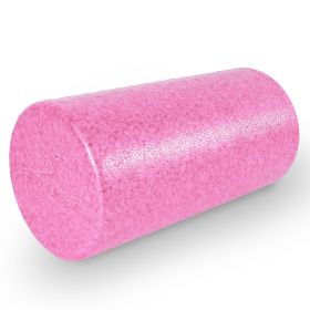 High Density Foam Roller (Option: 12x6 in  Pink)