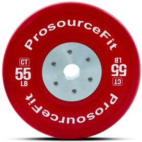 Color Training Bumper Plate (Option: 55 lb  Red)